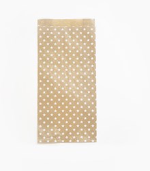 Cadeauzakje Clairfontaine 16x30x5cm kraft sterren 50 stuks