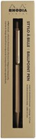 Balpen Rhodia scRipt medium goud-2