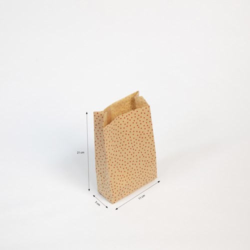 Cadeauzakje Clairfontaine 12x24x4.5cm kraft harten 50 stuks-2