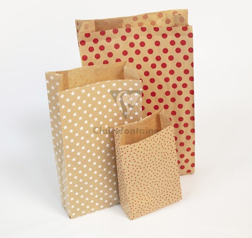 Cadeauzakje Clairfontaine 12x24x4.5cm kraft harten 50 stuks-3
