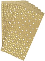 Cadeauzakje Clairfontaine 16x30x5cm kraft harten 50 stuks