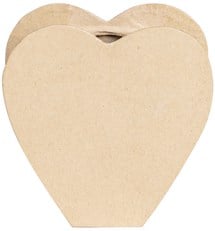 Figuur Décopatch vaas hart waterproof 13x5x13cm