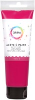Acrylverf Qrea 120 ml magenta zijdeglans groen