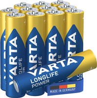 AAA batterijen Varta Longlife Power 12 stuks-3