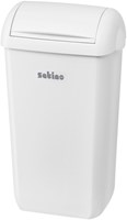 Dameshygiënebak Satino 23 liter wit 332590
