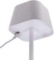 Tafellamp Securit Georgina LED oplaadbaar dimbaar wit-5