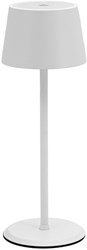 Tafellamp Securit MonteCarlo LED oplaadbaar dimbaar wit