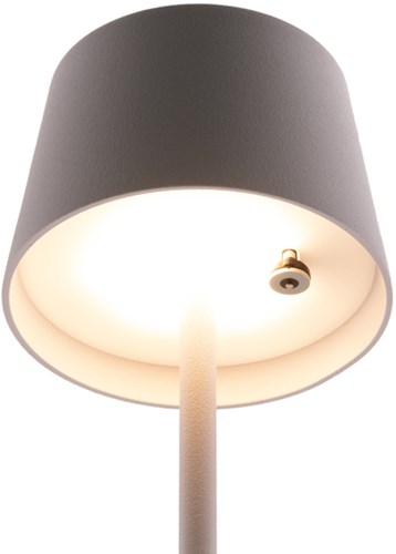 Tafellamp Securit MonteCarlo LED oplaadbaar dimbaar wit-2