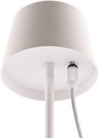 Tafellamp Securit MonteCarlo LED oplaadbaar dimbaar wit-3