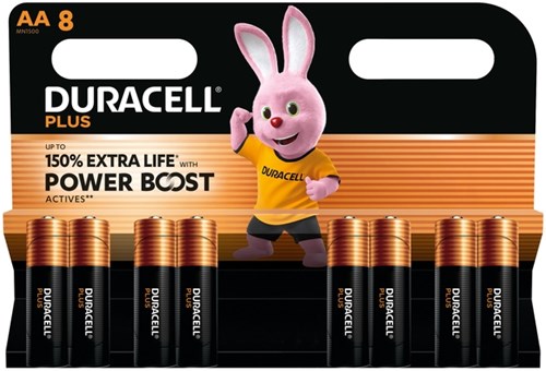 Duracell AA batterij Plus Powerboost 8x