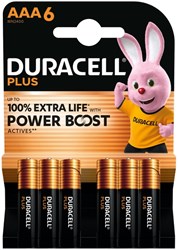 Duracell Plus Powerboost AAA batterijen 6x stuks