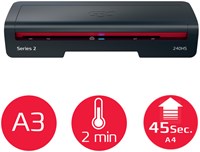 GBC 240HS lamineermachine A3 75-125 micron snelle opwarmtijd blauw-3