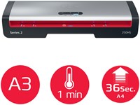 GBC 250HS lamineermachine A3 75 tot 125 micron snelle opwarmtijd blauw-1