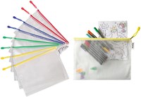 Tarifold opbergtas met rits A4 pak van 8 stuks in geassorteerde kleuren-2