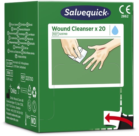 Wondreinigingsdoekjes Salvequick 20 stuks-3