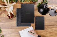 Notitieboek A5+ lijn 160 pagina's 90gr Rhodia Greenbook recycled sc-3