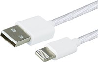 Kabel Green Mouse USB-A to Lightning data Woven 1m