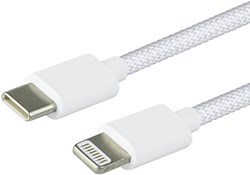 Kabel Green Mouse USB-C to Lightning data Woven - 2m