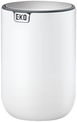 Afvalbak EKO Fandy 2 tafelmodel met swingdeksel 1,5 liter wit