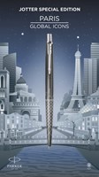 Balpen Parker Jotter special edition Paris grey CT medium-3