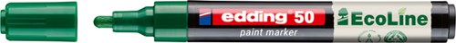 Lakmarker edding 50 EcoLine groen permanent 2-3mm 10 stuks