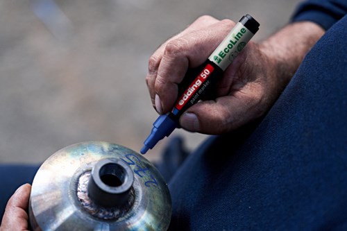 Lakmarker edding 50 EcoLine geel 2-3mm 10 stuks-3