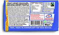 Donkere melk pretzel toffee reep Tony's Chocolonely 90 gram paars-1