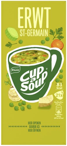 Knorr Cup-a-Soup erwt, pak van 21 zakjes-2