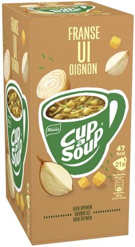 Cup-a-Soup Knorr Franse Ui 21 zakjes zonder toegevoegde smaakversterkers-3