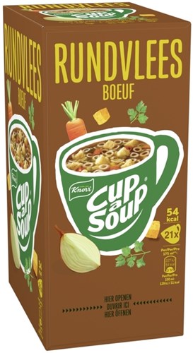 Cup-a-Soup Knorr rundvlees 21x175ml-3