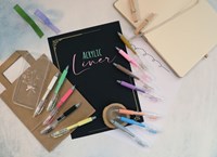 Acrylliner assorti 6 stuks met fijne punt-2