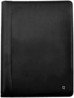 Schrijfmap A4 DESQ kunstleder zwart met luxe uitstraling-2