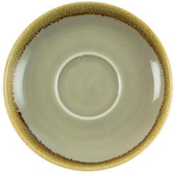 Cappuccinoschotel Olympia Kiln Ã˜16cm mosgroen 6 stuks