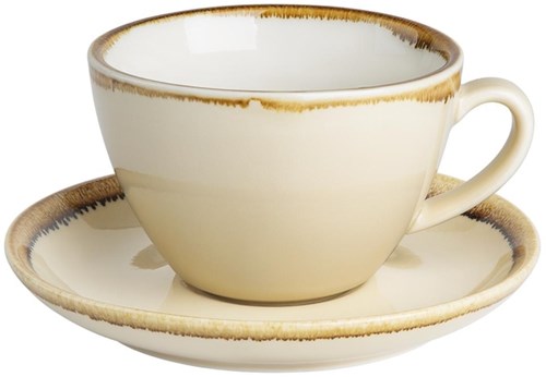 Cappuccinokopje Olympia Kiln zandsteen 340ml 6 stuks-3