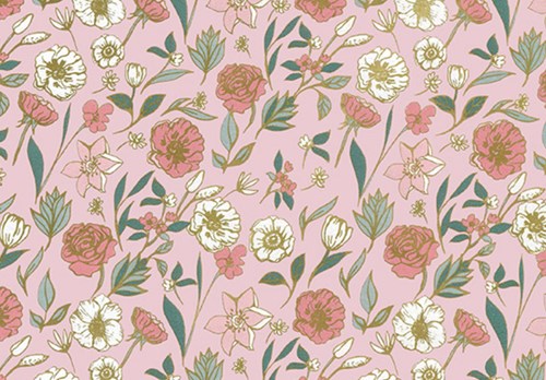 Inpakpapier Poppy 200mx50cm Rol