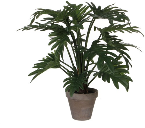 Kunstplant Mica Philodendron selloum groen in pot Ø60cm 50cm