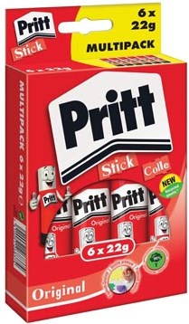 Pritt stift 22 gram valuepack 6 stuks