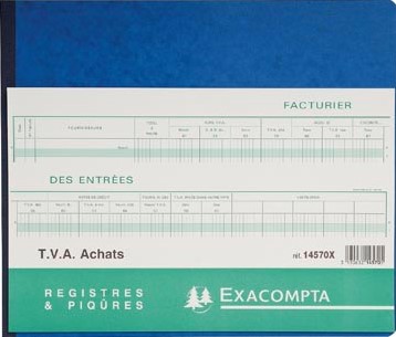 Exacompta formulieren inkoop met BTw 27 x 32 cm Franstalig-2