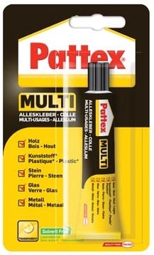 Pattex Alleslijm tube van 20 g, op blister
