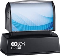 Colop EOS 30 Xpress stempel blauw