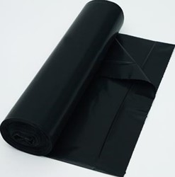 120 liter vuilniszakken 37 micron 70 x 110 cm zwart rol van 25 stuks