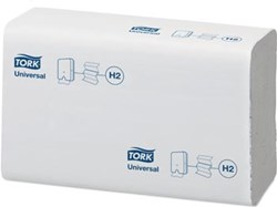 Handdoek Tork Xpress Basis H2 multifold universal 2-laags wit 150299