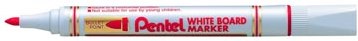 Pentel whiteboardmarker MW85 rood