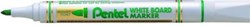 Pentel whiteboardmarker MW85 groen
