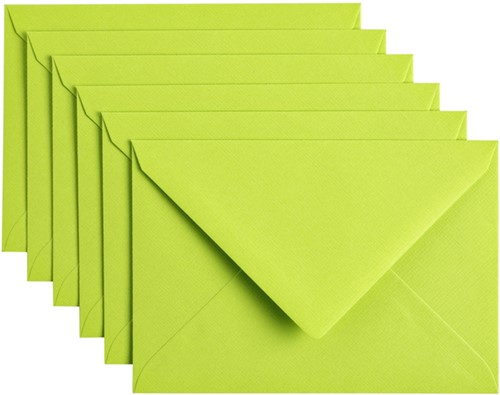 Envelop C6 114x162mm Appelgroen