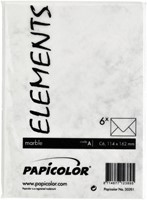 Envelop C6 114x162mm Marble grijs-3