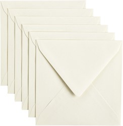 Envelop 140x140mm Anjerwit