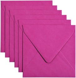 Envelop 140x140mm Felroze