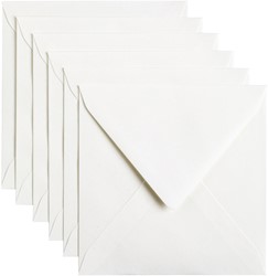 Envelop 140x140mm Hagelwit