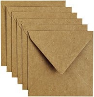 Envelop 140x140cm Kraft bruin
